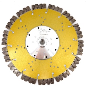 Disc DiamantatExpert pt. Beton armat extrem de dur & piatra - SHARK 230mm Super Premium - DXDY.2040.230