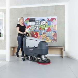 Masina de curatat/aspirat pardoseli cu sistem Ecoflex SC401B Full - 430mm, 30 litri - Nilfisk-9087390020 - Img 4