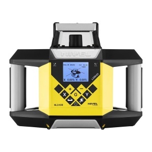 Nivelă laser rotativă cu fascicul roșu (2 planuri, pantă digitală), cu afisare digitala - NL340R Digital - Nivel System - Img 2
