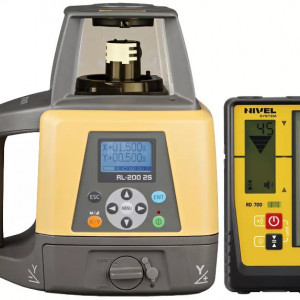 Nivela laser rotativa de constructie multifunctionala RL-200 2S Digital (panta digitala-2 axe) - Topcon - Img 1