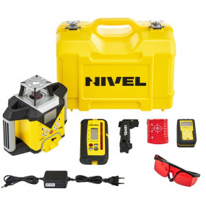 Pachet Nivela Laser Rotativa - cu afisarea digitala a diferentelor - NL740R Digital cu trepied si stadie - Nivel System - Img 1