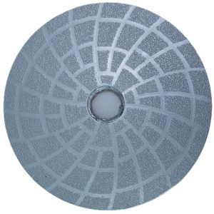 Paduri / dischete diamantate brazate in vacuum pt. slefuire uscata #100 Ø100mm - DXDY.DRYPADVACU.100.0100