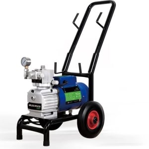 Pompa de vopsit si zugravit AIRLESS Diafragma Profesională cu Carucior - Complet Echipata - 1/4", 3kW, 5.5L/min - WP-APSD5 - Img 3