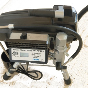 Pompa de vopsit si zugravit AIRLESS Piston Profesională cu Cadru - Echipata - 1/4", 3kW, 3.5L/min - WP-APSP3 - Img 7