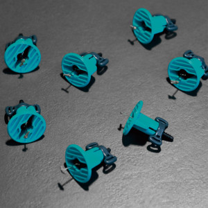 Sistem de nivelare reutilizabil T-spin pentru placi de gresie, faianta si placi, rost 1.5-6mm, 50buc - BIHUI-TSL50 - Img 8