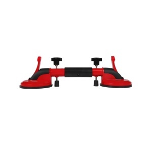 Ventuza dubla din aluminiu pentru imbinari sub tensiune, capacitate max. 100kg - SHIJING-P622 - Img 2