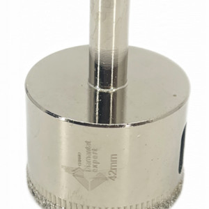 Carota diamantata WETDrill 42mm - gaurire cu apa pt. portelan, faianta, gresie etc. - Profesional Standard. - DXDY.WETDrill.42 - Img 2