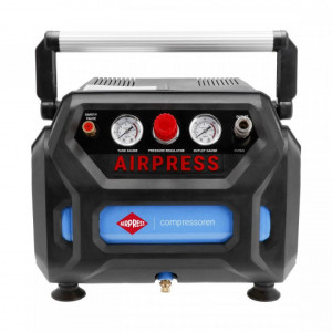 Compresor de aer cu piston, fara ulei - Blue Series 1.1kW, 126 L/min, 8 bari - Rezervor 6 Litri - AirPress-H215/6-36943 - Img 2