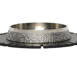 Disc brazat în vacuum pentru taiat Metal / PVC 125x22.2 (mm) - BIHUI-DCWMB5 - Img 9