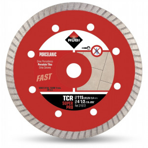 Disc diamantat pt. gresie portelanata 115mm, TCR 115 SuperPro - RUBI-31972 - Img 1