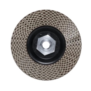 Disc lamelar diamantat pt. slefuit granit, gresie, portelan, sticla - #100/120, Ø115mm, M14 - RUBI-32927 - Img 2