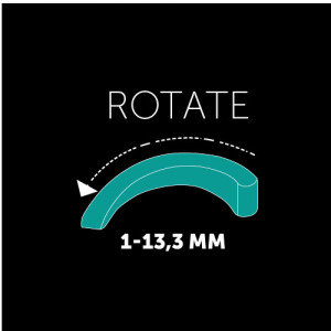Distantieri Roto, dimensiuni multiple pt. placi de gresie, faianta si placi, rost 1-13.3mm, 50buc - BIHUI-TSR50 - Img 5