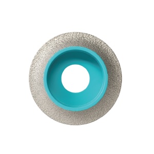 Freza diamantata pentru profilare granit, marmura, gresie Profil Semirotund , R-10mm, ∅75x22,23mm - BIHUI-DGV310 - Img 2