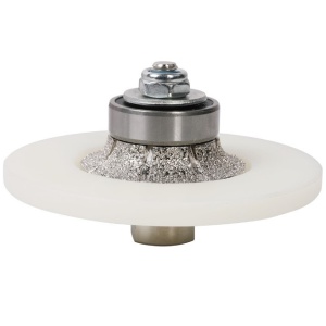 Freza diamantata pentru profilare Profil semirotund, B-10mm, ∅115xM14 - BIHUI-DCPB10 - Img 1