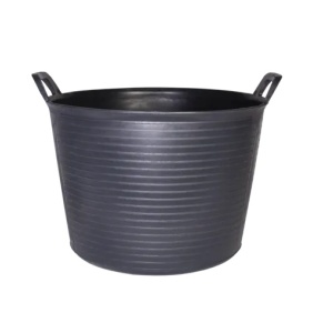 Galeata FLEXTUB plastic neagra Nr.3 (40 L.) Heavy Duty - RUBI-88773 - Img 3