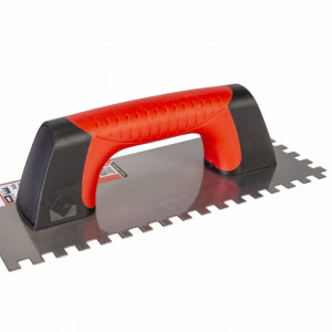 Gletiera dintata cu maner Rubiflex 28cm, 8mm - RUBI-75957