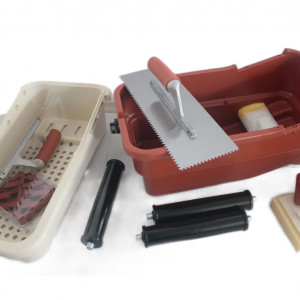Kit Galeata Easy cu burete Sweepex si accesorii pt. curatat rosturi - Raimondi