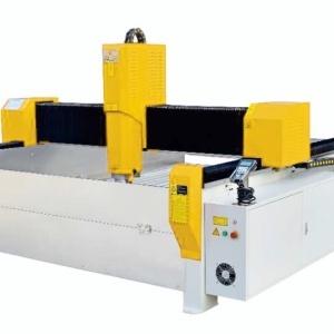Mașină de gravură in piatra, marmura, granit, sculptura 1300x2500x350(mm) 5.5kW 400V - Wanlong-PLC1325 - Img 2
