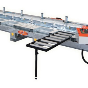 Masina de prelucrat marmura Manta JR Basic 45°, cap fix si invertor - lung. max. 350cm, 5.5 kW, 400V - Mondial-150813 - Img 3