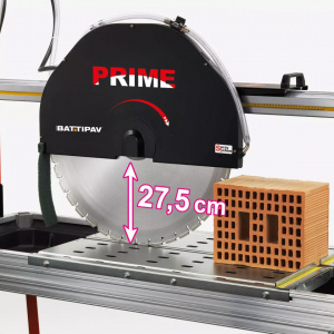 Masina de taiat caramida, materiale de constructii - 61.5cm, 4.0kW, PRIME 700S, kit laser si roti - Battipav-90701 - Img 10