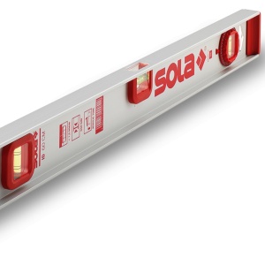 Nivelă cu bula ( Boloboc ) aluminiu profil ID, 80cm - Sola-01257101
