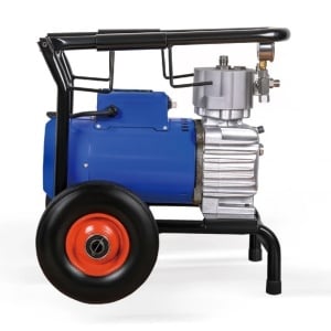 Pompa de vopsit si zugravit AIRLESS Diafragma Profesională cu Carucior - Complet Echipata - 1/4", 3kW, 5.5L/min - WP-APSD5 - Img 4