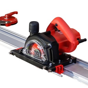 Sistem electric de taiere (2 circulare taiere 45/90°) pt. placi ceramice de dimensiuni mari, 1620W, grosime 18 mm, (fara sine incluse) - SHIJING-9601 - Img 3
