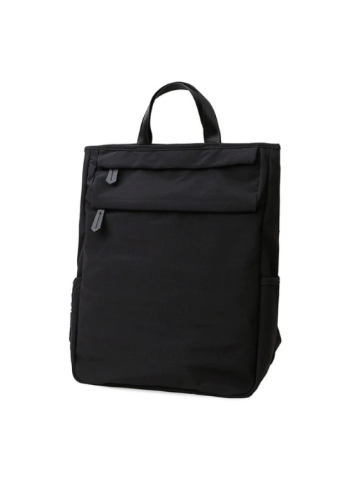 Geanta pentru mamici, minimalista si practica, Escalate, 30x17x40 cm, Neagra
