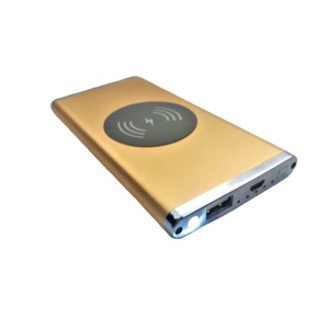 Baterie externa Escalate Slim Aluminiu 1XUSB Incarcare Wireless 5.000 mAh, G1 - Img 2