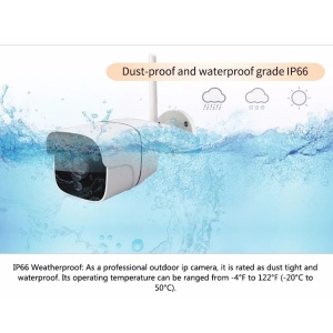 Camera supraveghere exterioara, IP WIFI, tip bullet, comunicare bidirectionala, HD 1920*1080P, 2 MP, Escalate G2 - Img 7