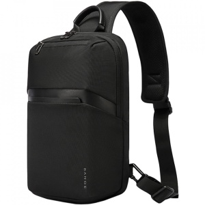 Geanta de mana, de umar sau de piept, business casual, Bange, 36x21x9.5 cm, Neagra