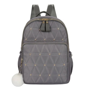 Rucsac dama versatil, cu buzunar antifurt, Escalate, 26x12x33 cm, Gri - Img 2