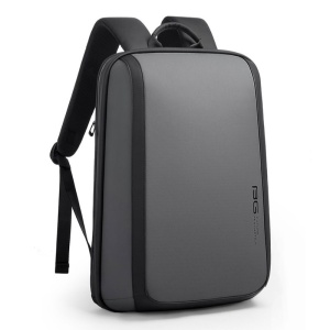 Rucsac laptop 14", smart busines minimalist, BANGE, 30x14.5x43.5 cm, Gri - Img 4