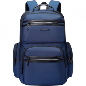 Rucsac laptop 15.6", business, impermeabil cu port USB, BANGE, 46x33x19 cm, Albastru - Img 2