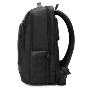 Rucsac laptop 15.6", casual business cu aspect retro, impermeabil, cu buzunar antifurt, Tigernu, 30x20x44 cm, Negru - Img 7