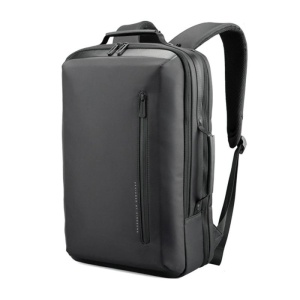 Rucsac laptop 15.6" smart business, impermeabil, cu port de incarcare USB, KINGSONS, 29x18x45.5 cm, Negru
