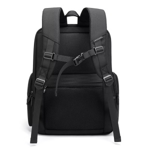 Rucsac laptop 15.6", smart business, impermeabil, cu port USB, BANGE, 46x33x19 cm, Negru - Img 6