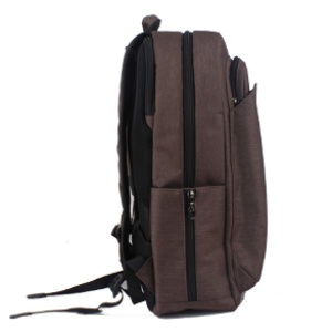 Rucsac laptop 17" casual pentru calatorii, impermeabil, cu buzunar antifurt, Tigernu, 47x30x18 cm, Maro - Img 4