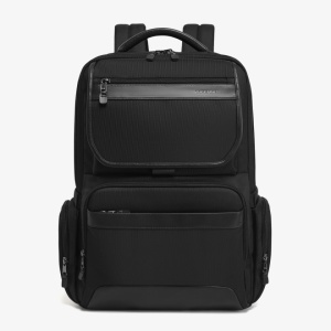 Rucsac laptop 17", smart business pentru calatorii, Tigernu, 32x20x47 cm, Negru - Img 2