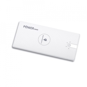 Baterie externa, Escalate, Slim, 2XUSB, Qi Wireless Charger, Universal, 8.000 mAh, G1 - Img 2