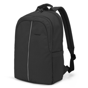 Rucsac 15.6" sport casual, impermeabil, TIGERNU, 29x16x44 cm, Negru