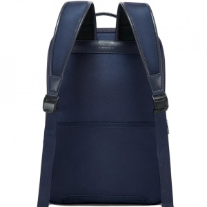 Rucsac laptop 15.6" business ingust, cu port de incarcare USB, Bange, 30x12x43 cm, Albastru - Img 5