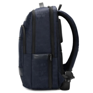 Rucsac laptop 15.6", casual business cu aspect retro, impermeabil, cu buzunar antifurt, Tigernu, 30x20x44 cm, Albastru - Img 6
