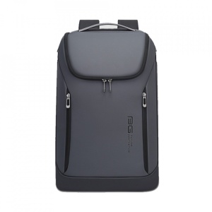 Rucsac laptop 15.6", smart, impermeabil, port de incarcare USB, BANGE, 29x17x47 cm, Gri - Img 3