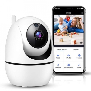 Camera inteligenta pentru supraveghere bebelusi IP WIFI, comunicare bidirectionala, fullHD 1920*1080P 2 MP, Escalate G2 - Img 8