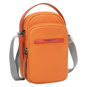 Geanta de umar, de piept sau de mana, sport casual, impermeabila, Tigernu, 12.5x6.5x18.5 cm, Portocalie - Img 2