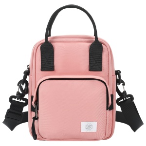Geanta de umar, de piept sau de mana, sport casual, impermeabila, Tigernu, 16.5x7x20 cm, Roz