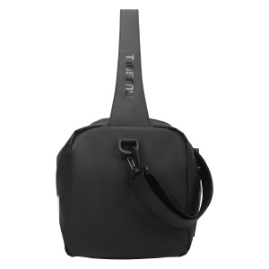 Geanta sport impermeabila pentru calatorii, cu compartiment pentru incaltaminte, Tigernu, 38x22x24 cm, Neagra - Img 7