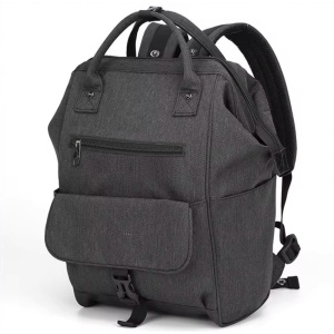 Rucsac dama 14", multifunctional, impermeabil cu buzunar antifurt, Tigernu, 25x16x38 cm, Negru oxford