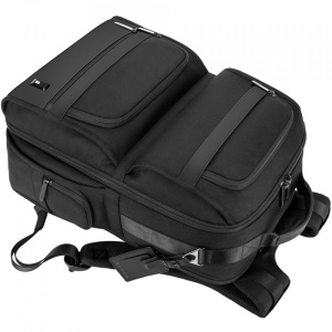 Rucsac laptop 15.6", casual business, pentru calatorii, impermeabil, BANGE, 45x33x19 cm, Negru - Img 5